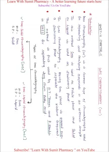 Instrumental Methods Of Analysis Handwritten Notes b pharma 7th sem