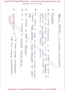 Instrumental Methods Of Analysis Handwritten Notes b pharma 7th sem