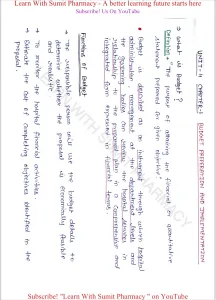 Pharmacy Practice Handwritten Notes b pharma 7th sem