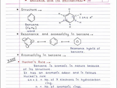 Pharmaceutical Organic Chemistry-II handwritten notes PDF for B Pharma 3rd Semester