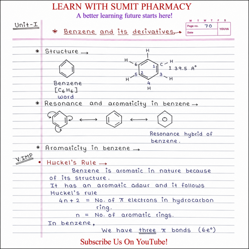 Pharmaceutical Organic Chemistry-II Notes PDF | B Pharma Sem 3