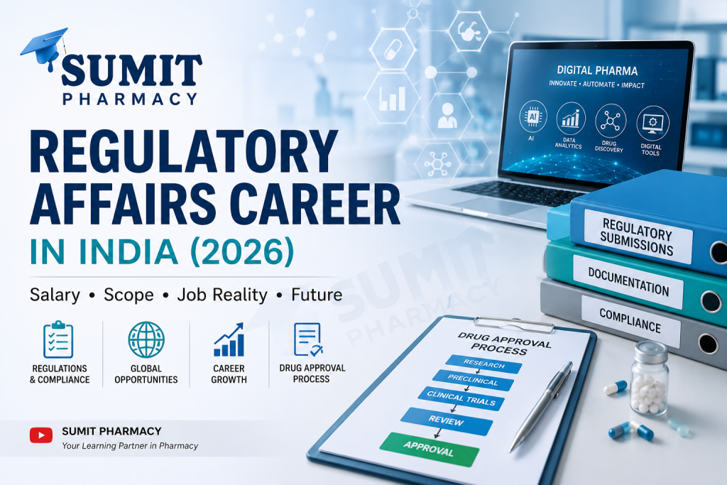 Regulatory Affairs Career in India for B.Pharm Students
