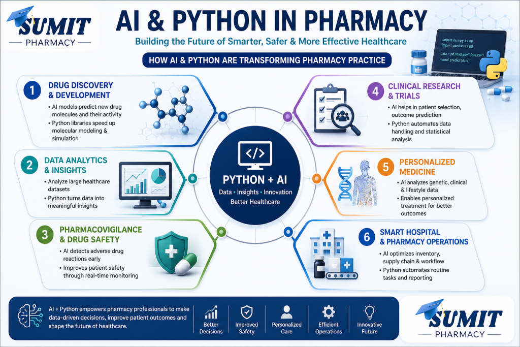AI and Python applications in pharmacy