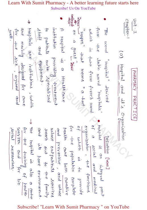 B.Pharm 7th Semester Complete Handwritten Notes PDF Bundle | All 4 Subjects | Unit 1–5 - Image 5